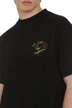 Load image into Gallery viewer, Slogan Esquisse cotton crew-neck T-shirt
