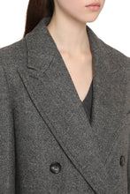 Load image into Gallery viewer, Eccesso Double-breasted virgin wool  coat
