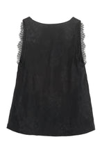 Load image into Gallery viewer, Esagerato lace trimmed top
