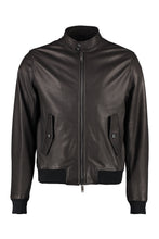 Load image into Gallery viewer, Lambskin bomber jacket
