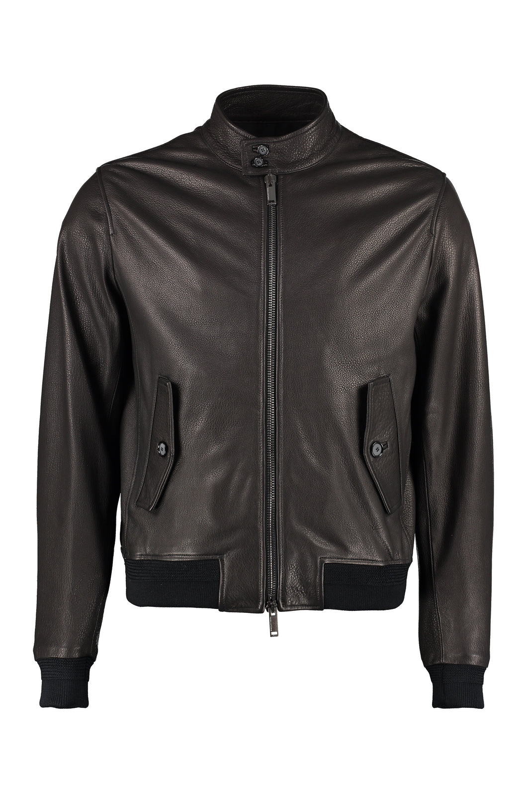 Lambskin bomber jacket