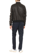 Load image into Gallery viewer, Lambskin bomber jacket

