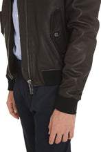 Load image into Gallery viewer, Lambskin bomber jacket
