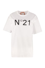 Load image into Gallery viewer, Logo print cotton t-shirt
