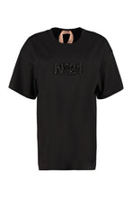 Load image into Gallery viewer, Cotton crew-neck T-shirt
