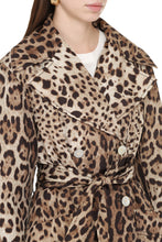Load image into Gallery viewer, Printed nylon trench coat
