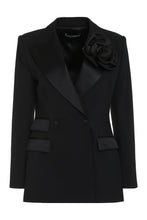 Load image into Gallery viewer, Double-breasted virgin wool jacket
