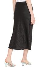 Load image into Gallery viewer, Satin midi skirt
