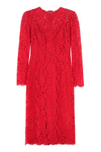 Load image into Gallery viewer, Floral macramé-lace dress
