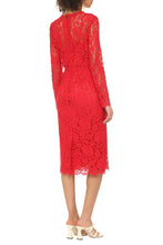Load image into Gallery viewer, Floral macramé-lace dress
