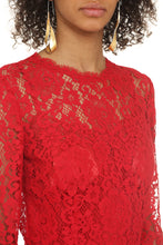 Load image into Gallery viewer, Floral macramé-lace dress
