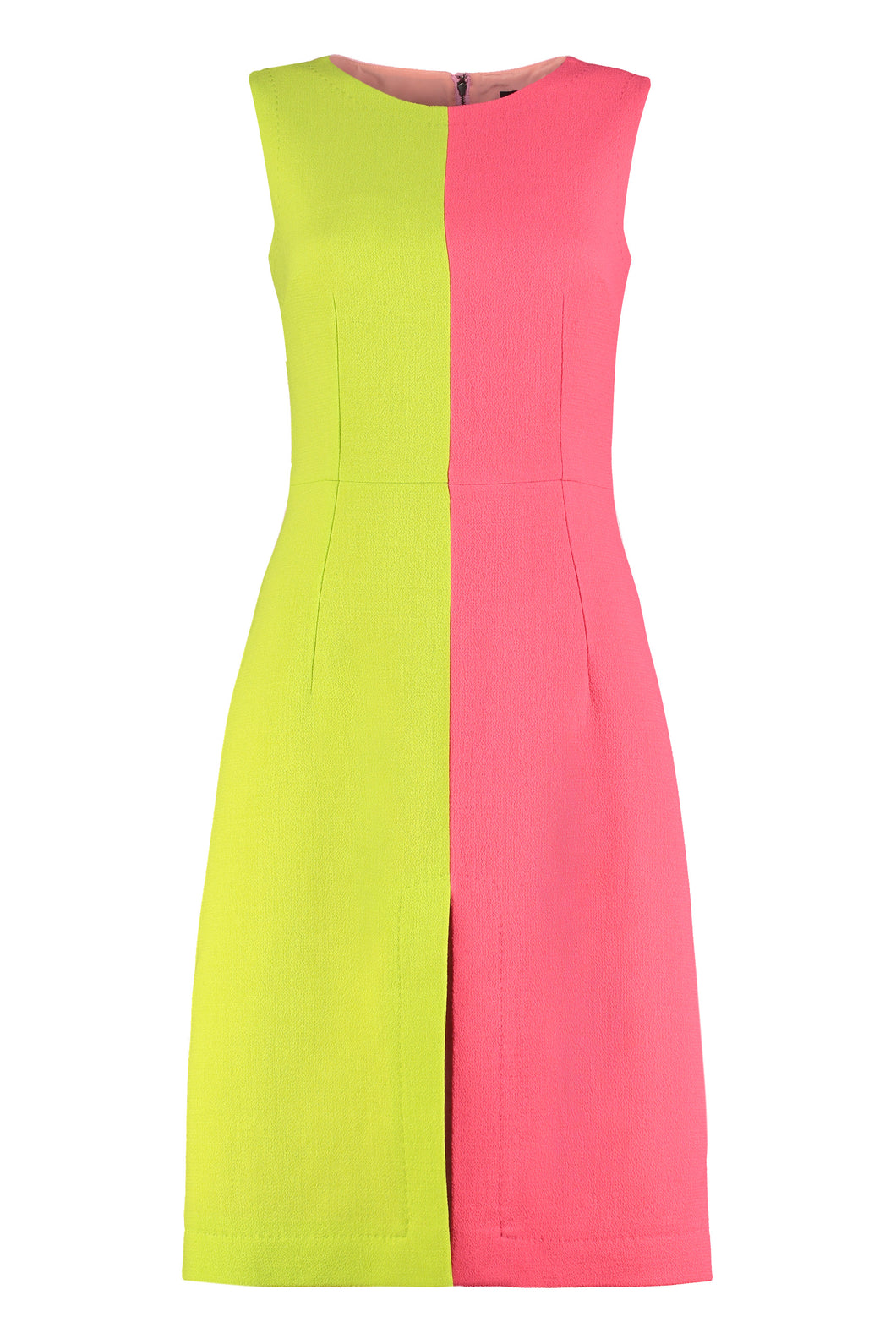 Wool crepe dress