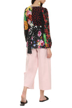 Load image into Gallery viewer, Printed silk blouse
