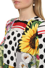 Load image into Gallery viewer, Printed silk blouse

