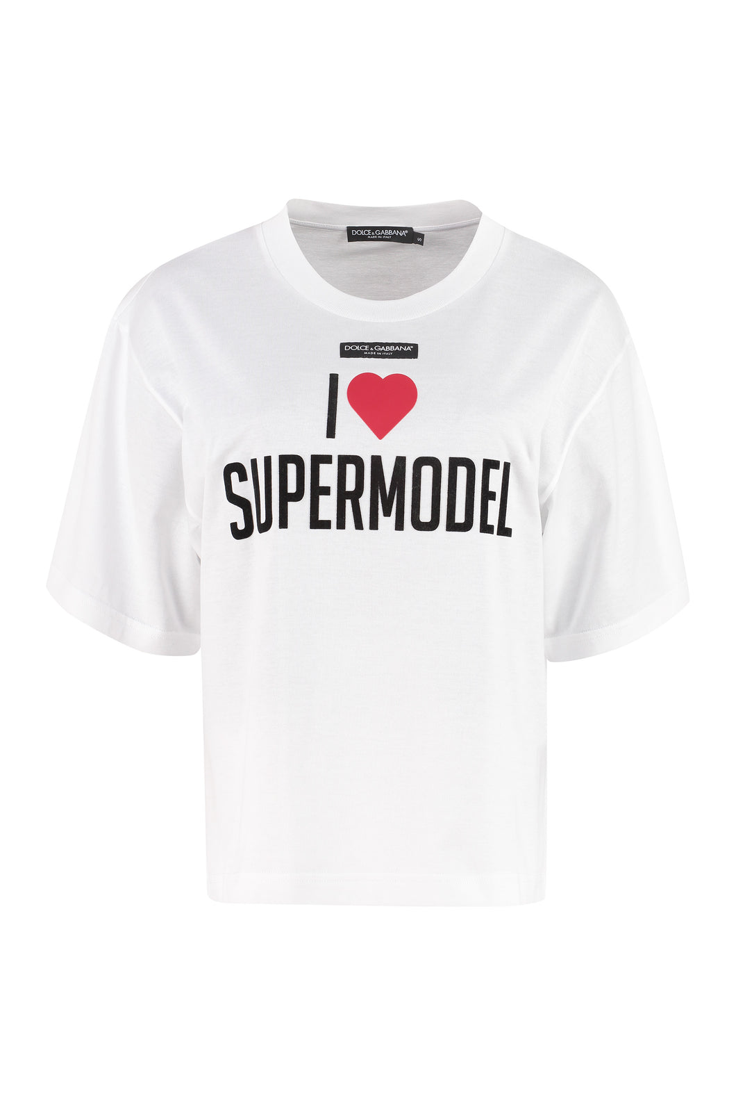 Cotton crew-neck T-shirt