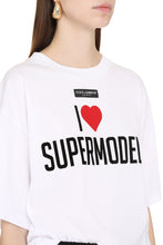Load image into Gallery viewer, Cotton crew-neck T-shirt
