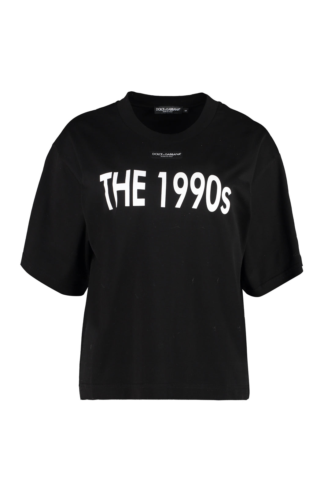 Cotton crew-neck T-shirt