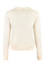 Load image into Gallery viewer, Crew-neck wool sweater
