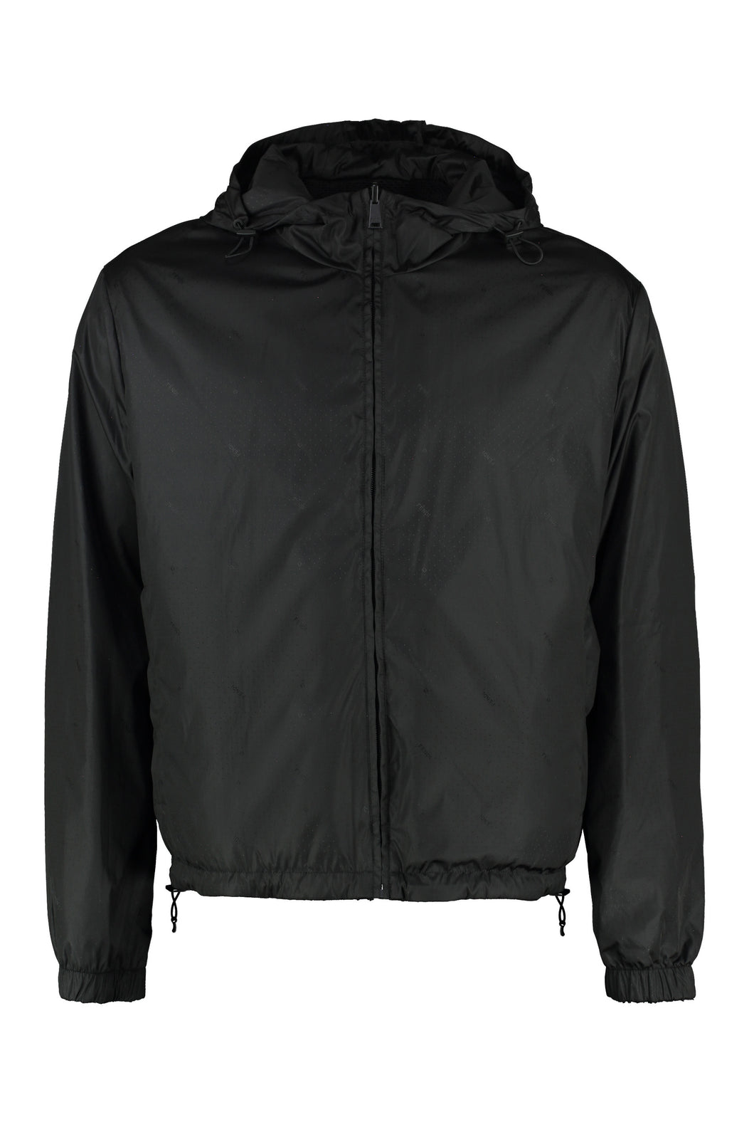 Reversible nylon jacket