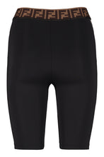 Load image into Gallery viewer, Logoed side stripe cycling shorts
