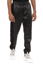 Load image into Gallery viewer, Logoed side stripe satin track-pants
