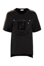 Load image into Gallery viewer, Logo print cotton t-shirt
