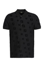 Load image into Gallery viewer, Printed cotton polo shirt
