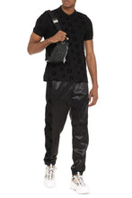 Load image into Gallery viewer, Printed cotton polo shirt
