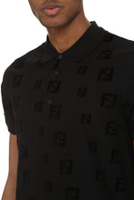 Load image into Gallery viewer, Printed cotton polo shirt
