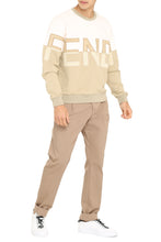 Load image into Gallery viewer, Two-tone cotton blend sweatshirt
