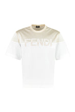 Load image into Gallery viewer, Two-tone cotton T-shirt
