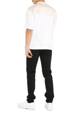 Load image into Gallery viewer, Two-tone cotton T-shirt
