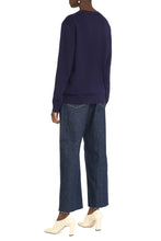Load image into Gallery viewer, Logo embroidered cotton sweater
