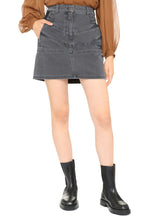 Load image into Gallery viewer, Denim mini skirt
