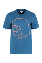 Load image into Gallery viewer, Embroidered cotton T-shirt

