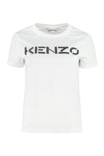 Load image into Gallery viewer, Cotton crew-neck T-shirt
