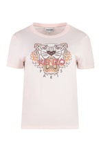 Load image into Gallery viewer, Cotton crew-neck T-shirt
