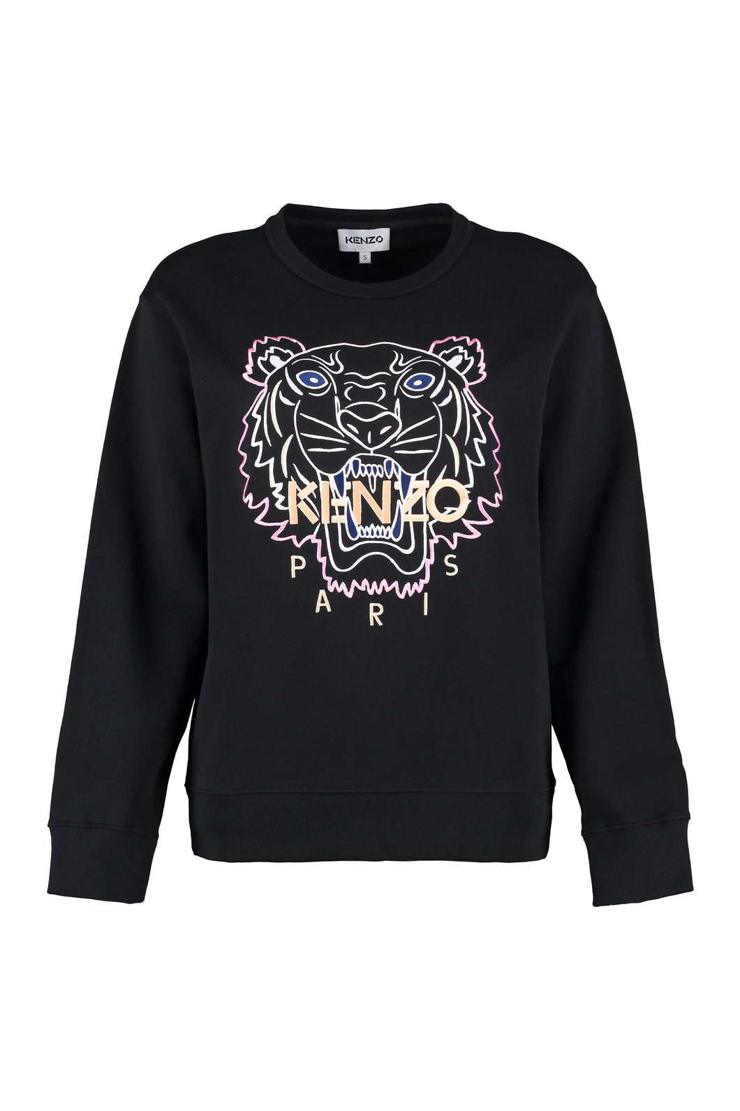 Embroidered cotton sweatshirt