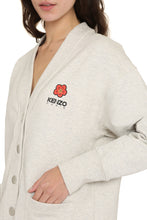 Load image into Gallery viewer, Logo detail cotton cardigan
