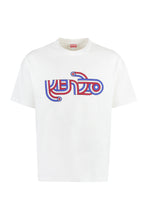 Load image into Gallery viewer, Cotton crew-neck T-shirt
