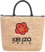 Load image into Gallery viewer, Raffia tote bag
