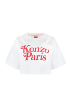 Load image into Gallery viewer, Kenzo By Verdy Cotton crop top with logo

