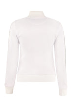 Load image into Gallery viewer, Contrasting stripes full-zip jacket
