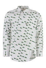 Load image into Gallery viewer, Lacoste x Comme des Garçons - Cottond shirt with logo print

