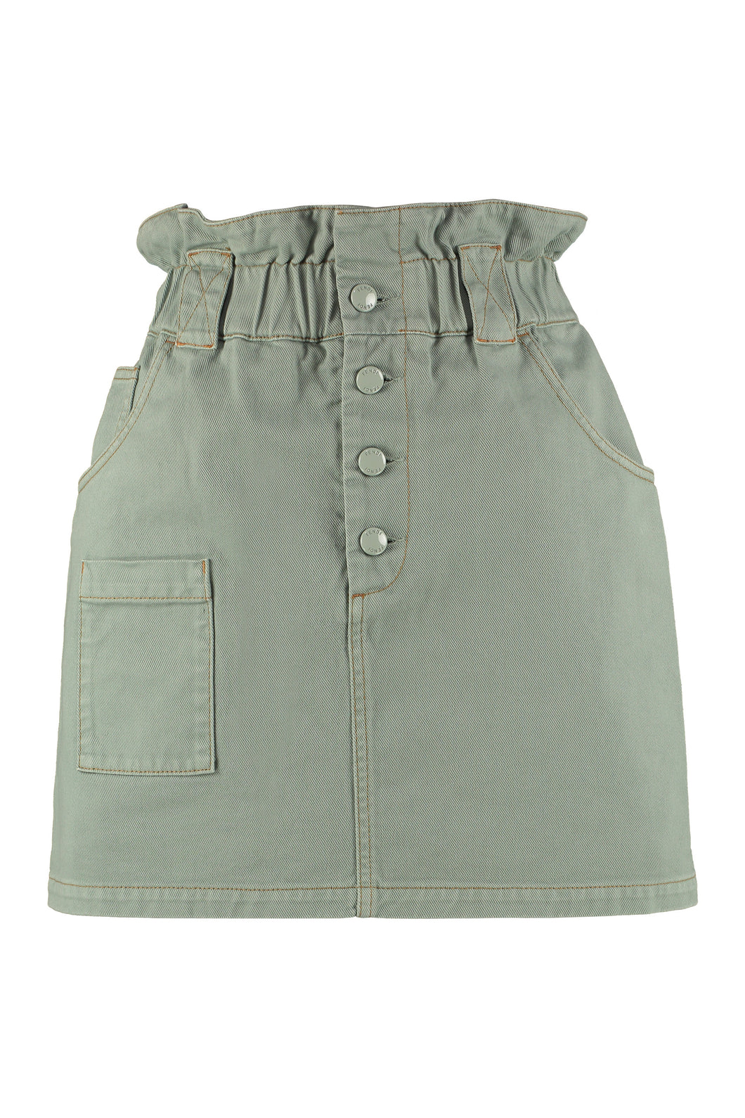 Denim mini skirt