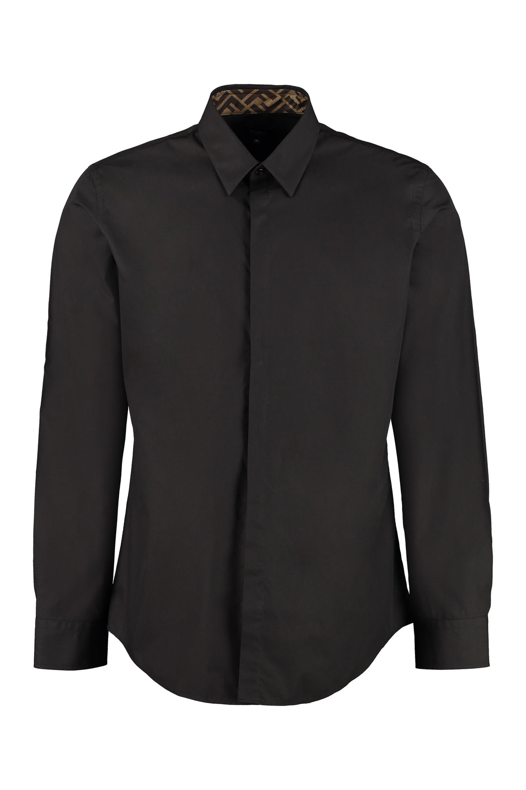 Cotton poplin shirt
