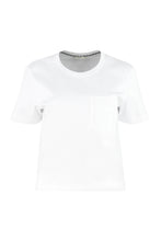 Load image into Gallery viewer, Cotton crew-neck T-shirt
