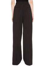 Load image into Gallery viewer, Pinstriped wool trousers
