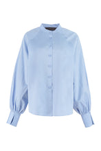 Load image into Gallery viewer, Silk-cotton blend shirt
