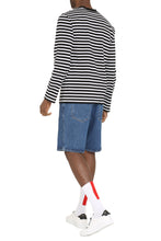 Load image into Gallery viewer, Striped cotton t-shirt
